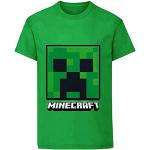 T-shirts à manches courtes verts enfant Minecraft Taille 16 ans look fashion 