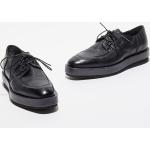 Chaussures casual Moma noires à effet vieilli à bouts ronds à lacets Pointure 35 look casual pour femme en promo 
