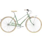 Vélos Creme verts en aluminium 3 vitesses pour femme 