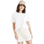 T-shirts Dockers blancs à manches courtes à manches courtes Taille L look fashion pour femme 