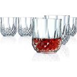 Cristal d'Arques, Longchamp verre de whisky 320ml, sans repère de remplissage, 6 Verres