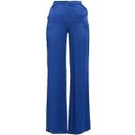 Pantalons large CRISTINAEFFE bleu électrique en viscose Taille XL pour femme 