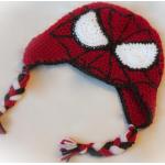 Chapeaux en cuir à pompons Spiderman lavable en machine pour garçon de la boutique en ligne Etsy.com 