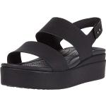 Sandales à talons Crocs noires Pointure 41 look fashion pour femme en promo 