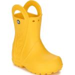 Bottes Crocs Handle It jaunes Pointure 31 pour enfant en promo 