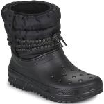 Bottes de neige & bottes hiver  Crocs Classic noires Pointure 39 pour femme en promo 