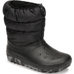 Bottes de neige & bottes hiver  Crocs Classic noires Pointure 37 avec un talon entre 3 et 5cm pour enfant 