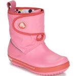 Bottes de neige & bottes hiver  Crocs Crocband roses Pointure 34 pour enfant en promo 