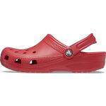 Sabots à talon Crocs Classic rouges Pointure 52 look fashion pour femme 