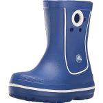 Bottes de pluie Crocs Crocband bleues en caoutchouc Pointure 24 look casual pour enfant 