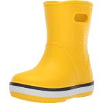 Bottes de pluie Crocs Crocband jaunes Pointure 31 look casual pour femme 