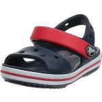 Crocs Mixte Crocband Sandal Kids Shoes, Navy Red, 25/26 EU