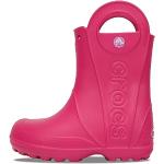 Crocs Mixte enfant Handle It Rain Boot Kids Chaussures bateau, Rose Candy Pink, 23/24 EU