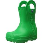Crocs Mixte enfant Handle It Rain Boot Kids Chaussures bateau, Vert Grass Green, 33/34 EU