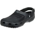 Sabots Crocs Yukon noirs en cuir vegan Pointure 43 look fashion pour homme 