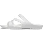Sandales Crocs Kadee blanches Pointure 43 look fashion pour femme en promo 