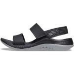 Sandales Crocs LiteRide gris clair Pointure 34 look fashion pour femme en promo 
