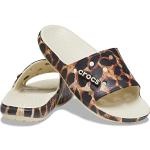 Sandales Crocs Classic à effet léopard à motif animaux léopard look fashion 