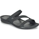 Sandales Crocs noires Pointure 41 avec un talon jusqu'à 3cm pour femme 
