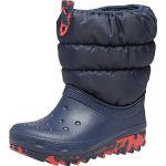 Bottes de neige & bottes hiver  Crocs bleu marine en caoutchouc légères Pointure 20 look sportif pour enfant en promo 