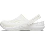 Sabots Crocs LiteRide blancs Pointure 38 plus size look sportif pour homme en promo 