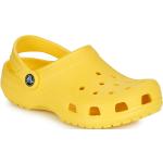 Sabots Crocs Classic jaunes Pointure 35 avec un talon jusqu'à 3cm pour enfant en promo 