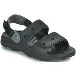 Sandales Crocs Classic noires en caoutchouc Pointure 33 pour enfant en promo 