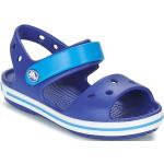 Sandales Crocs Crocband bleues Pointure 25 avec un talon jusqu'à 3cm pour enfant en promo 