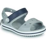 Sandales Crocs Crocband grises Pointure 25 avec un talon jusqu'à 3cm pour enfant en promo 