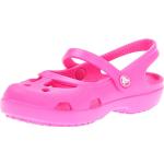 Chaussures casual Crocs Shayna rose fluo en caoutchouc Pointure 20 look casual pour fille 
