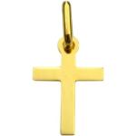 Croix plate 13 x 10 mm (or jaune 750°)