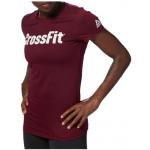T-shirts Reebok CrossFit rouge bordeaux en jersey Taille XL pour femme 