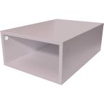 Cube de rangement bois 75x50 cm Violet