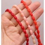 Bracelets de perles de mariage orange corail à perles fait main look fashion pour femme 
