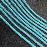 Bracelets de perles turquoise à perles 