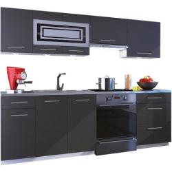 mDesign pot ustensiles de cuisine à suspendre en métal – meuble de  rangement cuisine – accessoire de cuisine pratique – gris : :  Cuisine et Maison