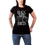 Custom Personality T-Shirt Black Veil Brides BVB Band Shot Womens Black T Shirt Short Sleeve Summer Fashion T-Shirt Black M