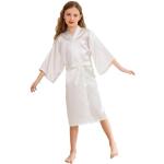 Peignoirs de bain Cuteon blancs en satin Taille 6 ans look fashion pour fille de la boutique en ligne Amazon.fr 