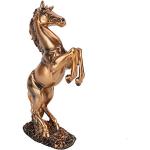 Statuettes en bronze en résine à motif chevaux de 31 cm en promo 