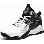 Chaussures de basketball  blanches Pointure 48 look fashion pour homme 
