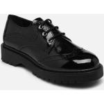 Chaussures Geox noires en cuir en cuir à lacets Pointure 37 pour femme 