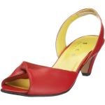 D.CO COPENHAGEN, WF1250, Chaussures à Bout Ouvert, Mode pour Femme, Rouge, Rouge, 41 EU
