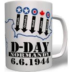 En D Day Normandy – Tasse café # 2502