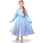 Déguisements bleus en organza à sequins de princesses La Reine des Neiges Elsa Taille 6 ans look fashion pour fille de la boutique en ligne Rakuten.com 