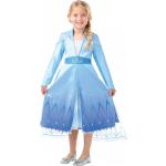 Déguisements argentés en velours à paillettes enfant La Reine des Neiges Elsa Taille 2 ans look fashion 