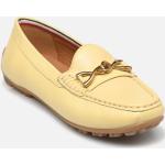 Chaussures d'automne Geox jaunes en nubuck Pointure 38 pour femme 