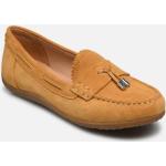 Chaussures Geox Vega jaunes en cuir synthétique en cuir à lacets Pointure 37,5 pour femme 