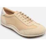 Chaussures Geox Vega beiges en cuir synthétique en cuir Pointure 35 pour femme 