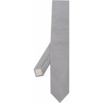 Cravates en soie grises à motif papillons Tailles uniques pour homme en promo 