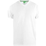 D555 Duke T-shirt en coton pour homme Signature King Size, blanc, 8XL